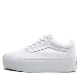 

Кросівки Vans Old Skool Stacked VN0A7Q5MW001 True White, Білий