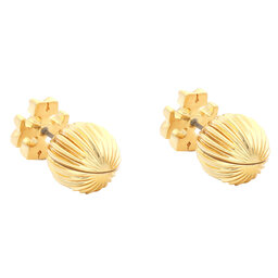 

Сережки Tory Burch Roxanne Double Stud 90282 Rolled Gold 700, Золотий