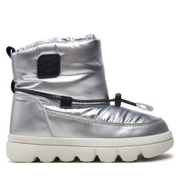 Geox Śniegowce Geox J WILLABOOM GIRL B A J46HWE 0LVNF C0474 M Srebrny