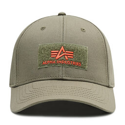 

Бейсболка Alpha Industries Vlc II 178905 Dark Green 257, Зелений