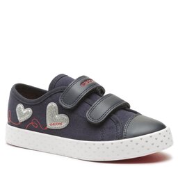 Geox Snīkeri Geox Jr Ciak Girl J3504G01054C0673 S Navy/Silver