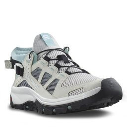 Salomon Cipő Salomon Techamphibian 5 L47117100 Lunar Rock/Aquifer/White