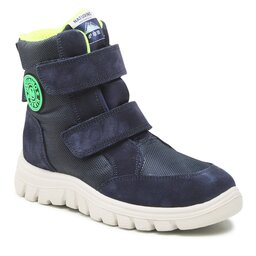 Naturino Vinterskor Naturino Geminae 0013001477.01.1C38 D Navy/Yellow Fluo