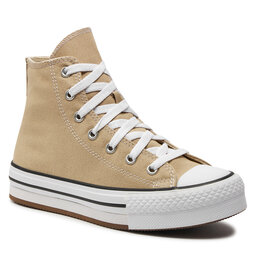 Converse Sneakers Converse Chuck Taylor All Star Lift Platform A06344C Nutty Granola/White/Black