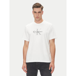 Calvin Klein Jeans Calvin Klein Jeans Camiseta Hero Monologo LV04RB862G Blanco Regular Fit