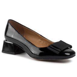 Sagan Chaussures basses Sagan 3716 Czarny Lakier