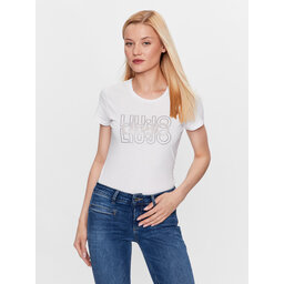 Liu Jo Liu Jo Футболка WF3085 J6308 Білий Regular Fit