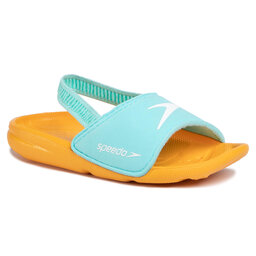 Speedo Sandały Speedo Learn To Swim Slide Iu 8-11299D719 Blue/Orange