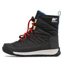 

Снігоходи Sorel Youth Whitney II Short Lace Wp NY3903 Jet/Sea Salt 093, Сірий