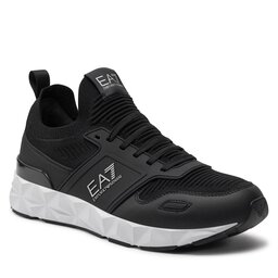 EA7 Emporio Armani Sneakers EA7 Emporio Armani X8X175 XK380 Q739 Black+Silver+White