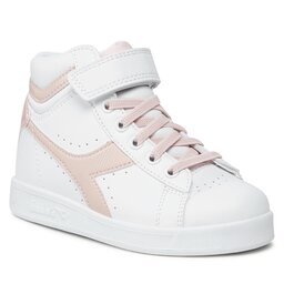 Diadora Sneakersy Diadora Game P High Girl PS 101.176726-D0105 White / Peach Whip