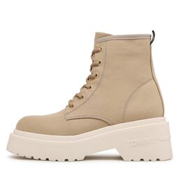 

Ботильйони Tommy Jeans Lace Up Festiv EN0EN02133 Gentle Gold AB9, Коричневий