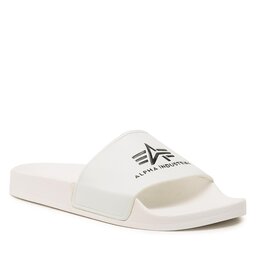 Alpha Industries Šľapky Alpha Industries Silder 106956 White 09