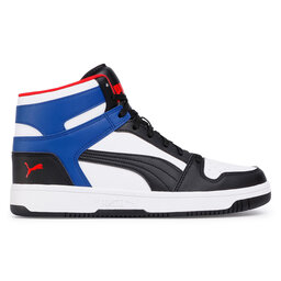 

Снікерcи Puma Rebound LayUp Sl 369573 18 White/Puma Black/Limoges/Red, Кольоровий