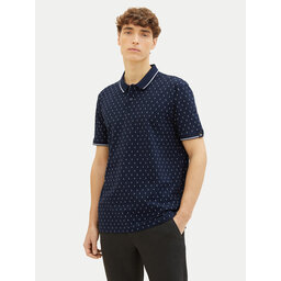 Tom Tailor Denim Tom Tailor Denim Polo marškinėliai 1040465 Tamsiai mėlyna Regular Fit