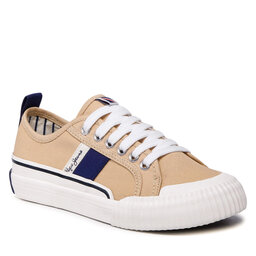 Pepe Jeans Tenisówki Pepe Jeans Ottis Combi Boy PBS30526 Sand 847