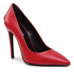 Pinko Pantofi cu toc subțire Pinko Leonie Decollete PE 23 BLKS1 100675 A0N9 Red R41