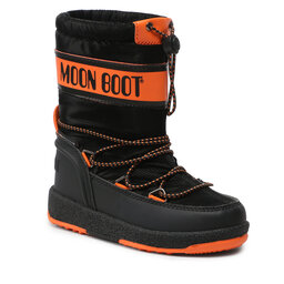Moon Boot Bottes de neige Moon Boot Jr Boy Sport 340527000001 Black/Orange