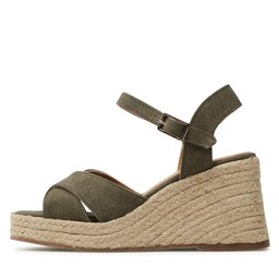 

Еспадрильї Castañer Thea Jute/002 Olive, Зелений