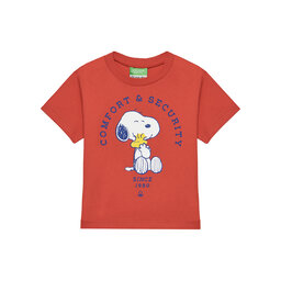 United Colors Of Benetton United Colors Of Benetton Póló 3X1SG10IB Piros Regular Fit
