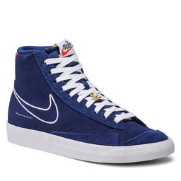 Nike Обувки Nike Blazer Mid '77 DC3433 400 Deep Royal Blue/White/Orange