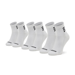 adidas Set od 3 para unisex visokih čarapa adidas Hc 3 Stripes Quarter HD2211 White