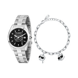 KARL LAGERFELD Часовник KARL LAGERFELD R0553101516 Сребрист