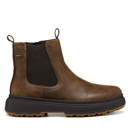 Geox Klassische Stiefeletten Geox D Lamidie + Grip Abx D46XMD 000CL C6006 Dunkelbraun