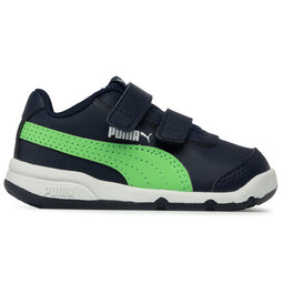 

Снікерcи Puma Stepfleex 2 Sl Ve V Inf 192523 17 Peacoat/Summer Green/White, Cиній