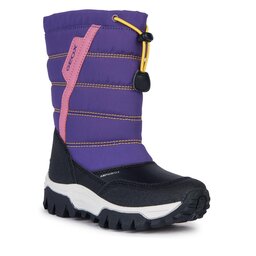 Geox Апрески Geox J Himalaya Girl B Ab J26FTA 0FU54 CF89B M Prune/Black