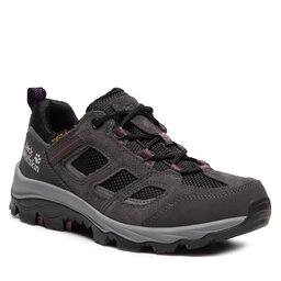 Jack Wolfskin Pārgājienu apavi Jack Wolfskin Vojo 3 Texapore Low W 4042451 Dark Steel/Purple