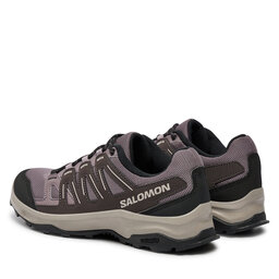 

Трекінгові черевики Salomon Grivola L47605700 Moonscape / Shale / Quail, Фіолетовий