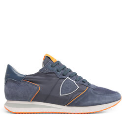 

Снікерcи Philippe Model Trpx Low Man TZLU WN36 Mondial Neon/Bluette Orange, Голубий