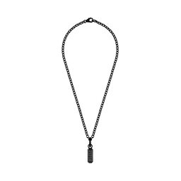 PHILIPP PLEIN Ogrlica PHILIPP PLEIN Gothic Tag PJTEA09NU Srebrna