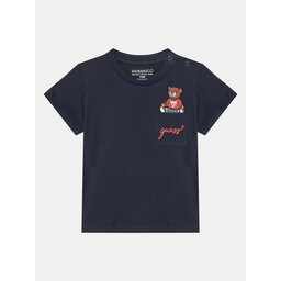 Guess Guess Majica I5RI03 I3Z14 Mornarsko modra Regular Fit
