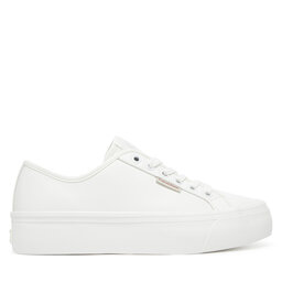 Calvin Klein Jeans Sneakers Calvin Klein Jeans Vulc Flatform Lth YW0YW01886 Weiß