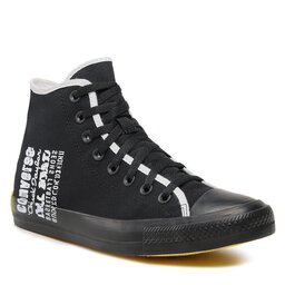 Converse Кецове Converse Ctas Hi A02796C Black/White/Daydream Yellow