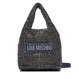 LOVE MOSCHINO Torebka LOVE MOSCHINO JC4044PP1LLP176A Granatowy