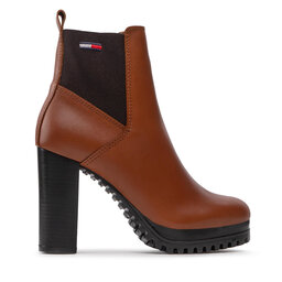 

Ботильйони Tommy Jeans Essential High Heel Boot EN0EN02045 Pumpkin Paradise GOW, Коричневий