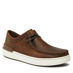 Clarks Halbschuhe Clarks Court Lite Wally 261709317 Beeswax Leather