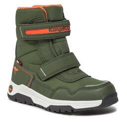 KangaRoos Schneeschuhe KangaRoos K-Mj Sharp V Rtx 18929 000 8091 Military Green/Neon Orange
