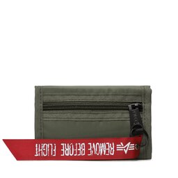 

Велике Чоловіче Портмоне Alpha Industries Crew Wallet 196928 Sage/Green 01, Хакі