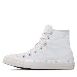 

Кеди Converse Ctas Hi A02877C Ghosted/Pale Putty, Білий