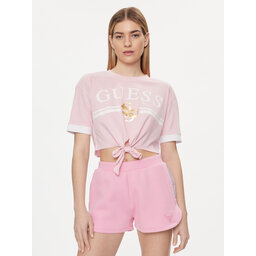Guess Guess Póló V4GI00 I3Z14 Rózsaszín Boxy Fit