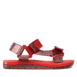 

Босоніжки Melissa Mini Melissa Papete + Rider I 33381 Red/Clear Glitter Pink 54034, Червоний