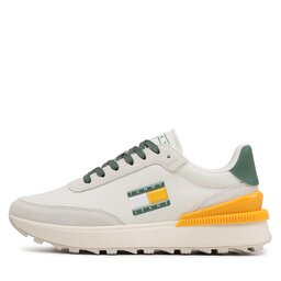 

Снікерcи Tommy Jeans Tjm Tech Runner Metalic Mix EM0EM01300 Urban Green MBG, Бежевий