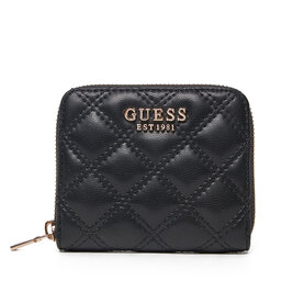 Guess Kleine Damen Geldbörse Guess SWQG87 48137 Schwarz