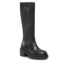 DKNY Botki DKNY Paloma Logo K3324785 Black BLK