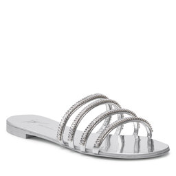 Giuseppe Zanotti Klapki Giuseppe Zanotti E200003 Silver 001