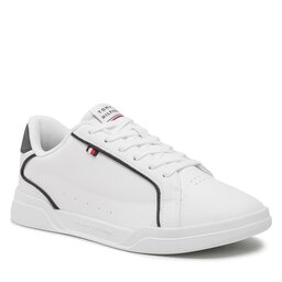 Tommy Hilfiger Αθλητικά Tommy Hilfiger Lo Cup Leather FM0FM04429 White YBS